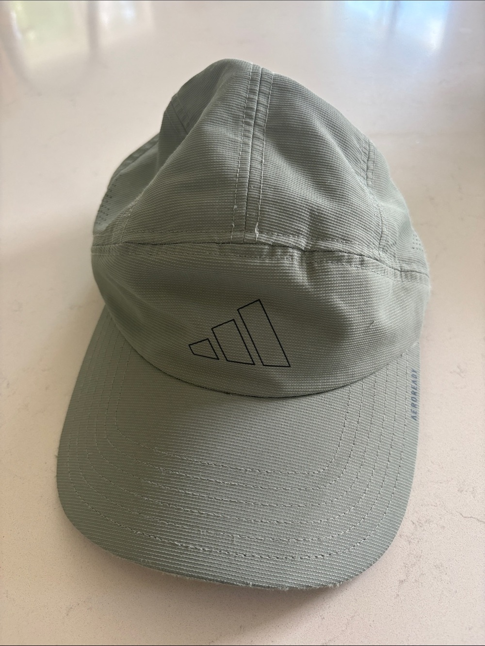 adidas Men’s Sage Green Five-Panel Sport Cap